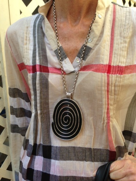 Leather Necklace from Italy