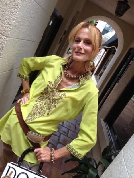 Lime Green Tunic