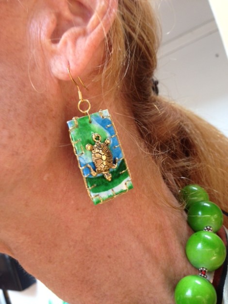 Handmade Paper Earrings