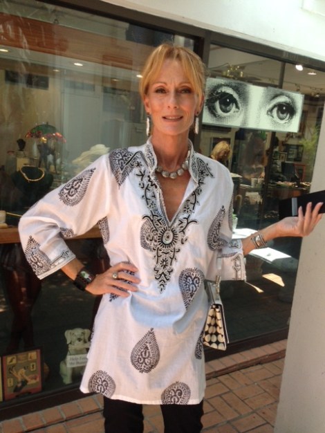 Black and White Tunic