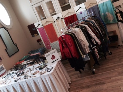 Behind the scenes of Bonnie's latest fashion event. She's collected wearable art and clothing from all over the world.