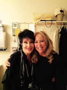Bonnie and her longtime friend and client, Chita Rivera.